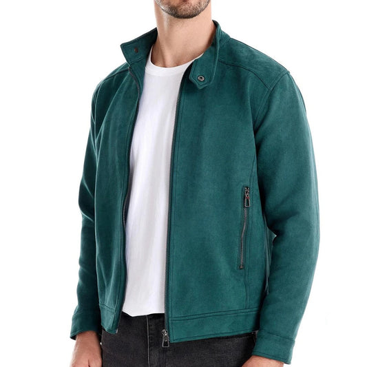 Jaqueta Masculina em Couro Nashville