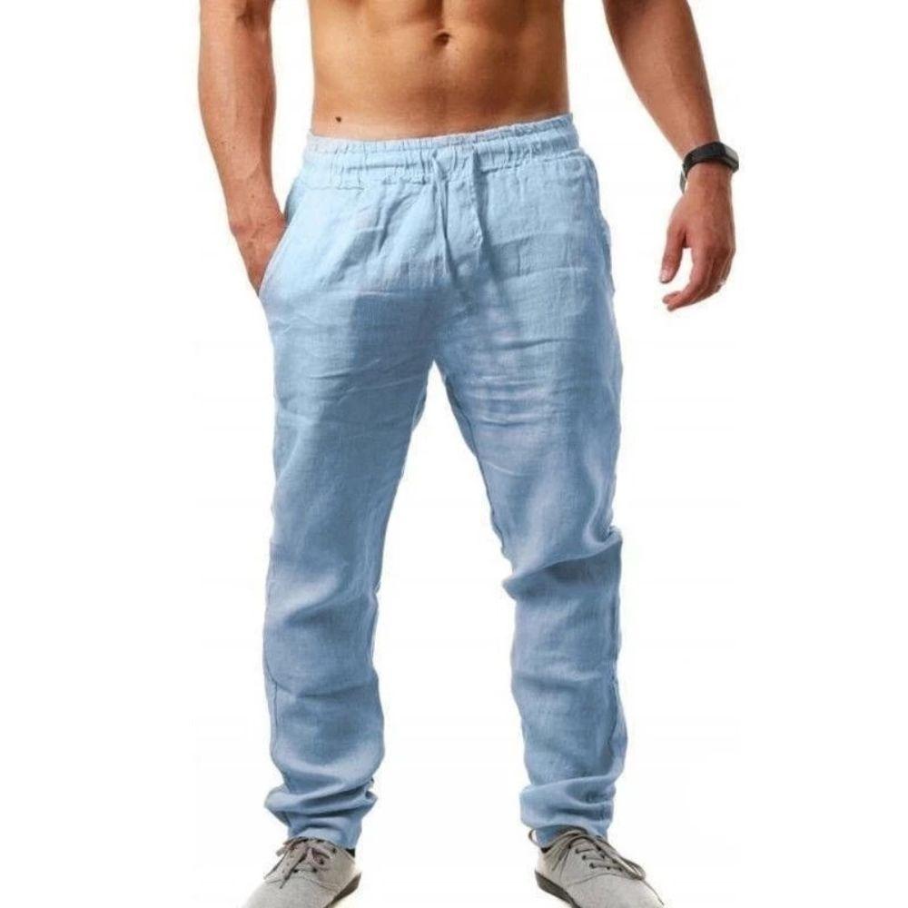 Calça Casual em Linho Masculina