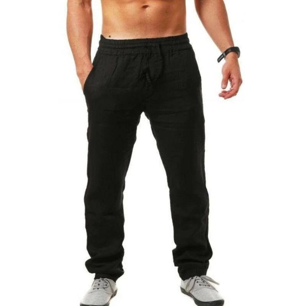 Calça Casual em Linho Masculina