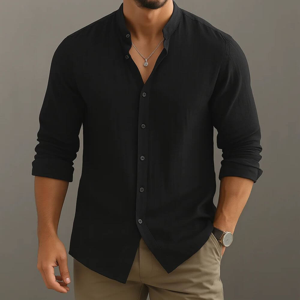 Camisa Jurerê em Linho Masculina
