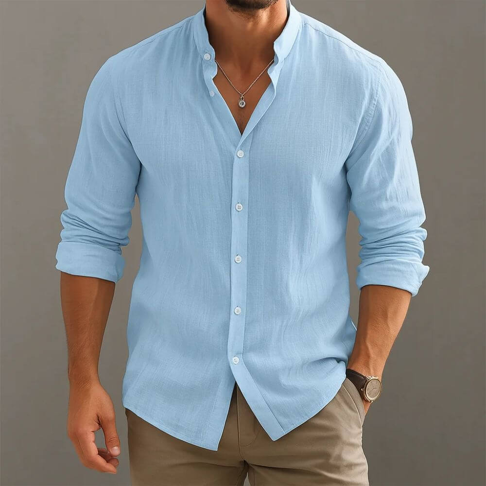 Camisa Jurerê em Linho Masculina