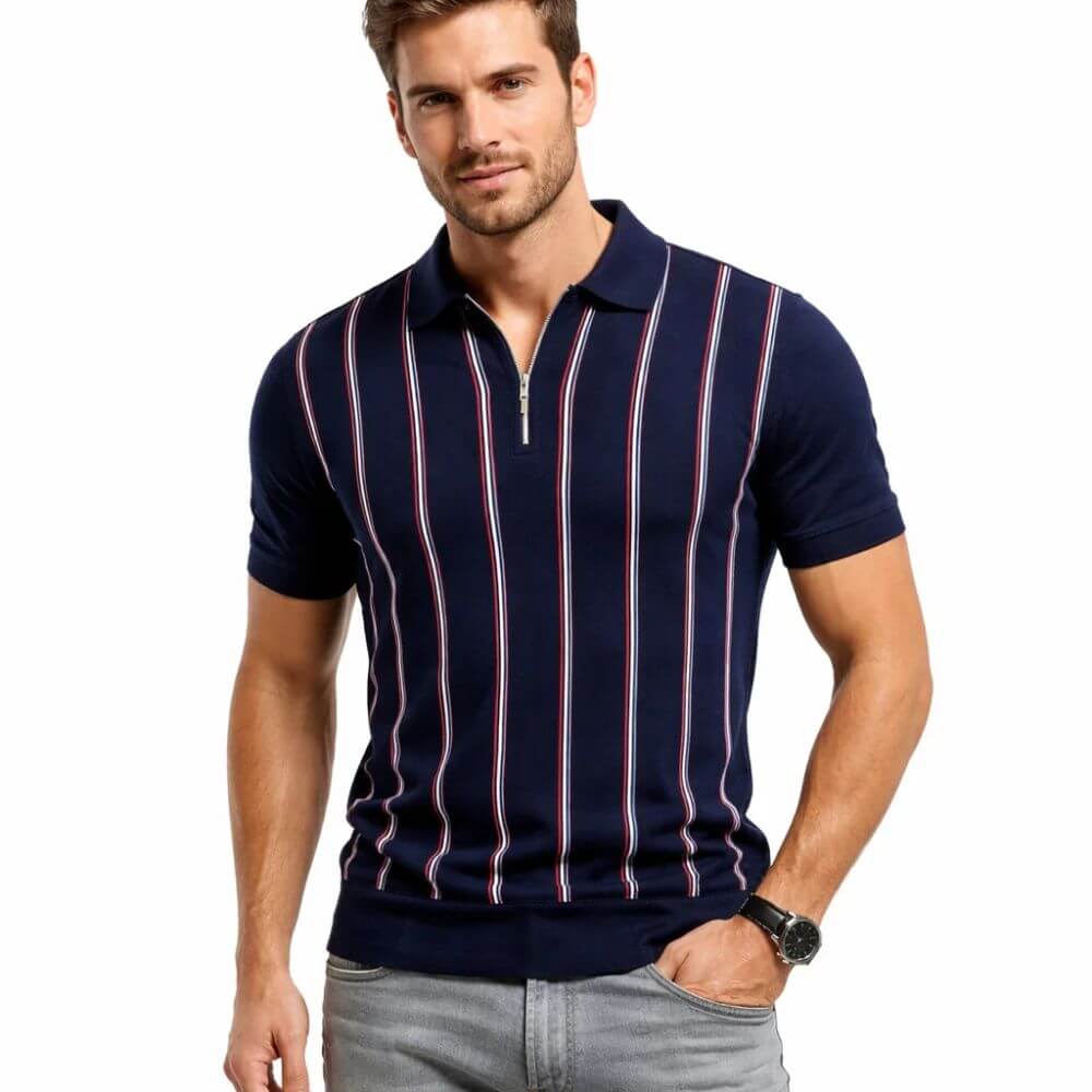 Camisa Polo Masculina Listrada Kotor