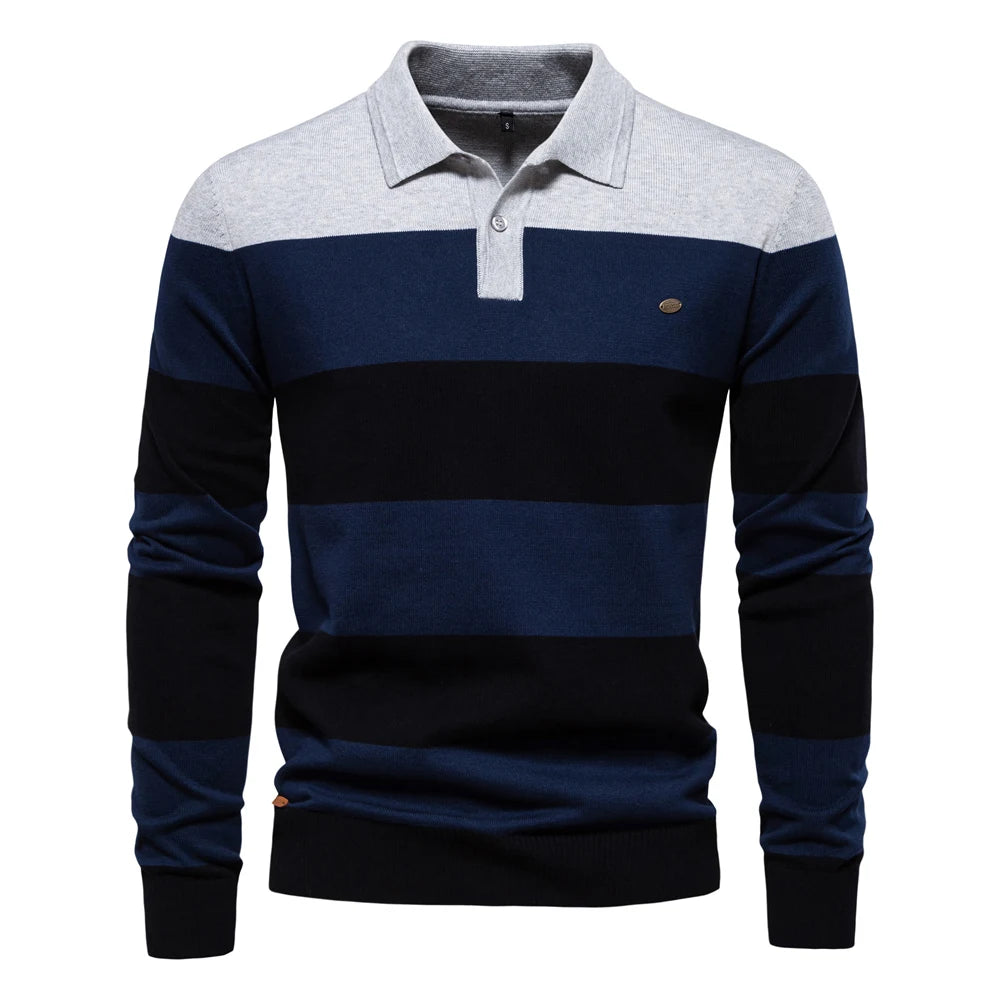 Suéter Masculino Gola Polo Aspen