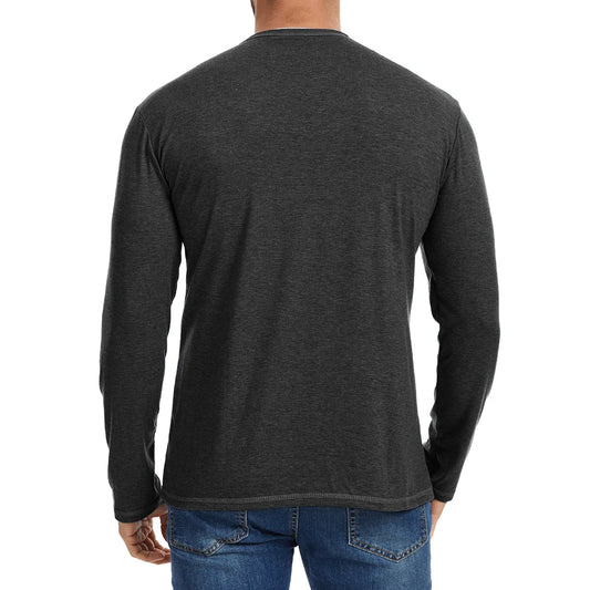 Camiseta Manga Longa em Algodão Cascavel