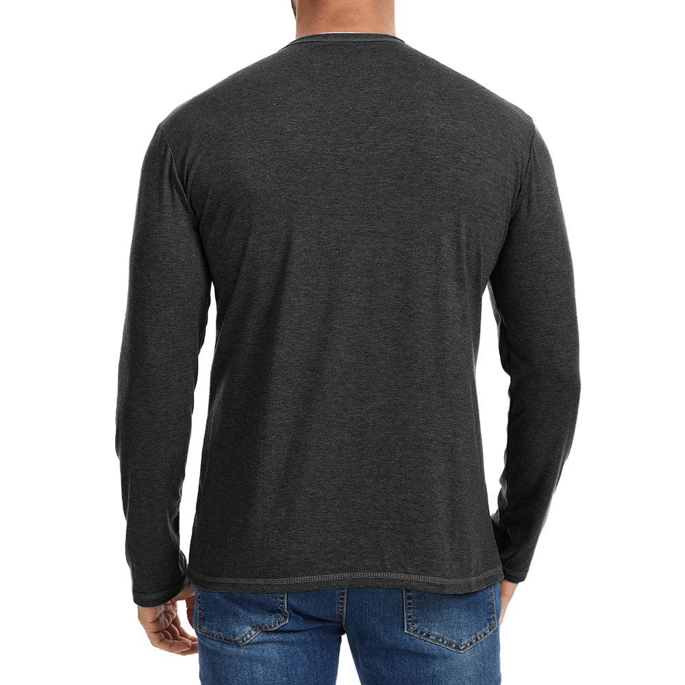 Camiseta Manga Longa em Algodão Cascavel