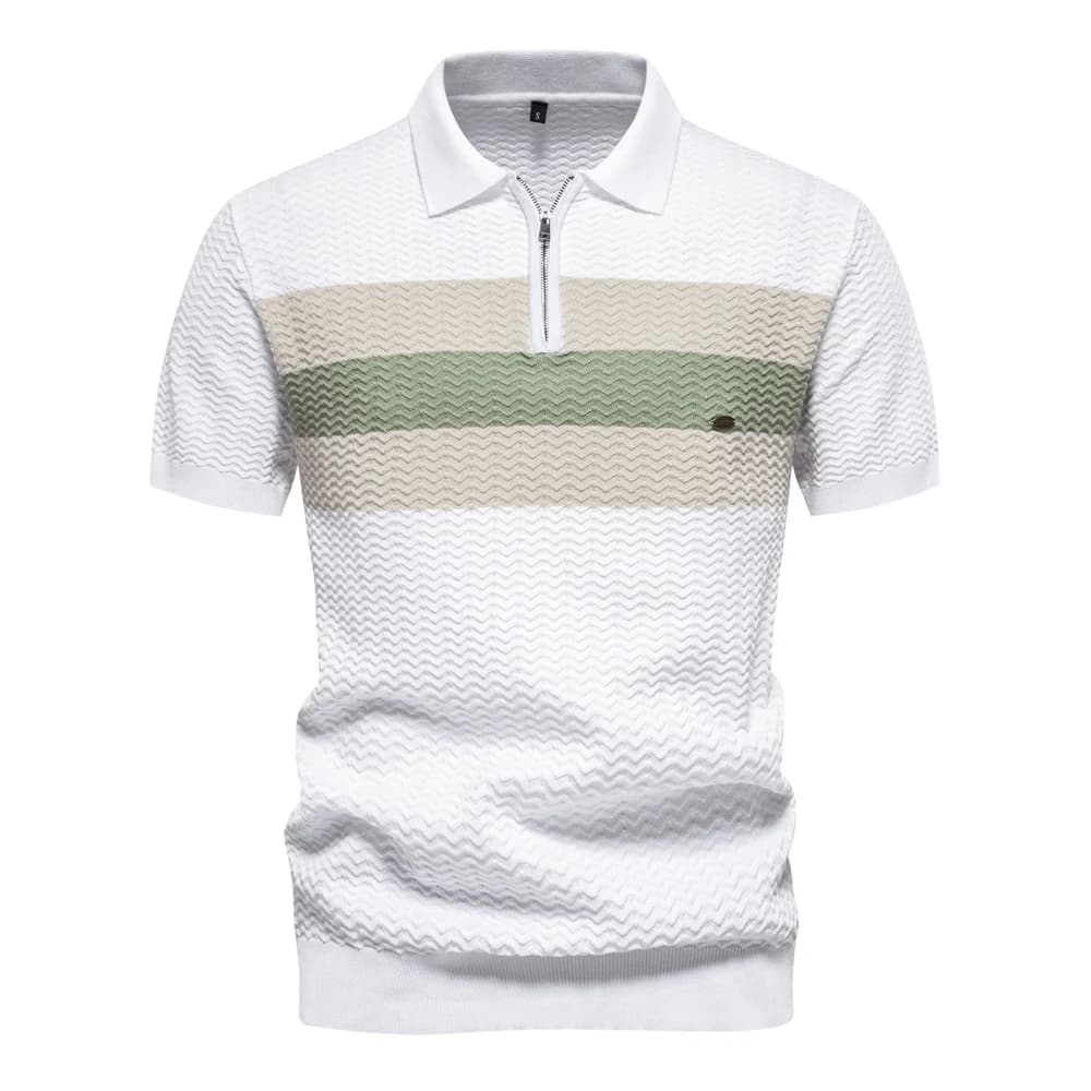 Camisa Polo Masculina em Alto-Relevo