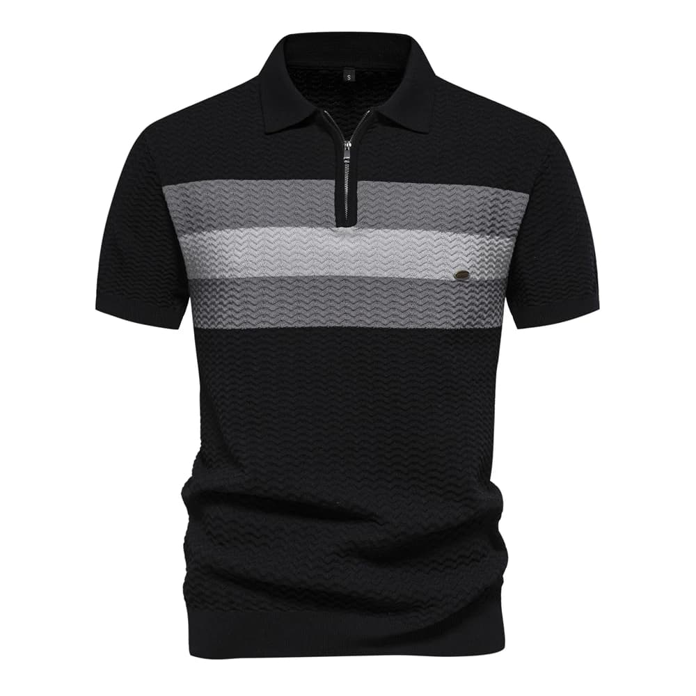 Camisa Polo Masculina em Alto-Relevo