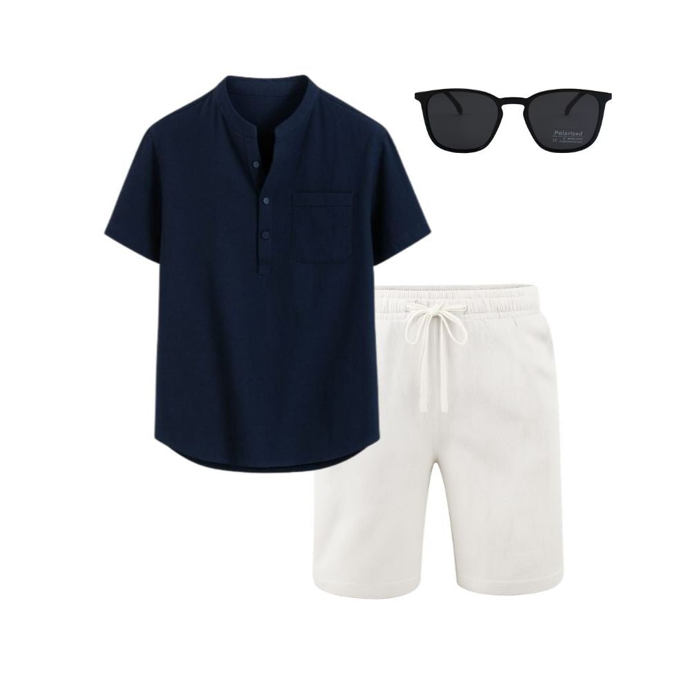 Conjunto Masculino em Linho Ibiza