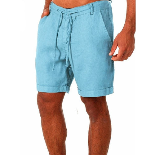 Bermuda Masculina Em Linho Canasvieiras