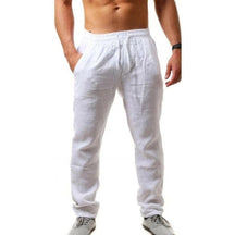 Calça Casual em Linho Masculina