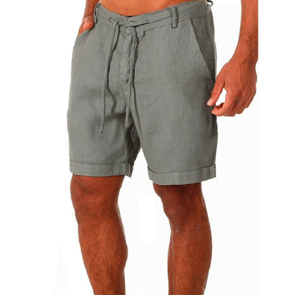 Bermuda Canasvieiras Em Linho Masculina