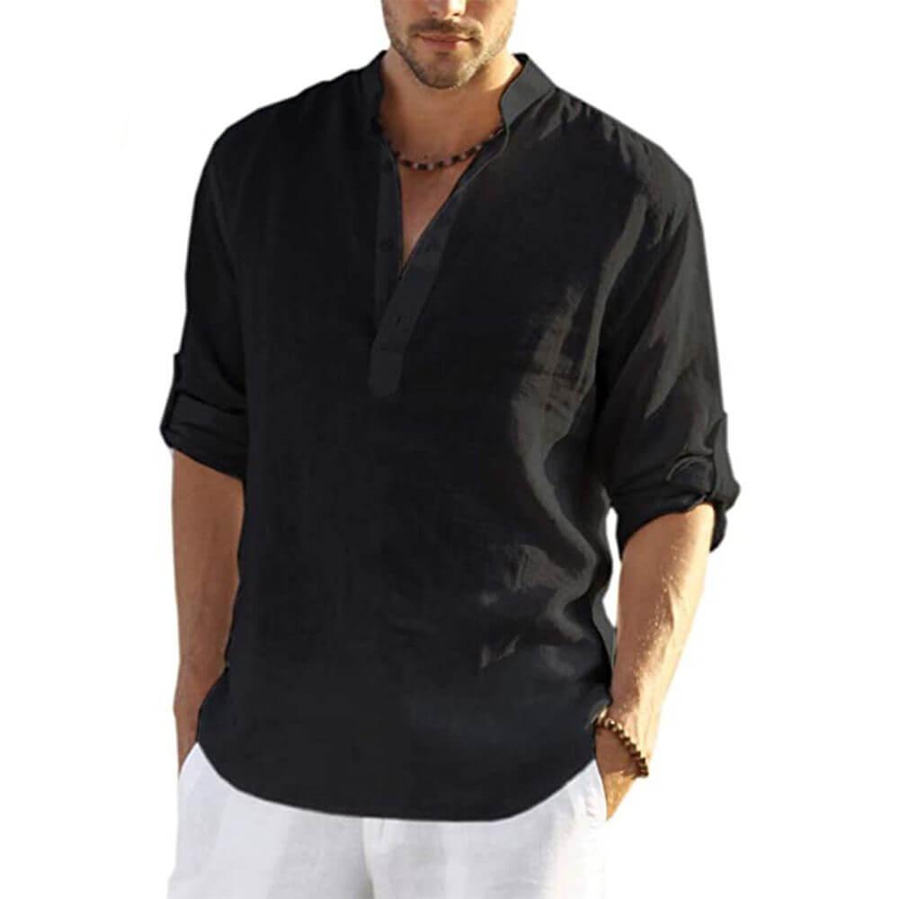 Camisa Copacabana em Linho Masculina