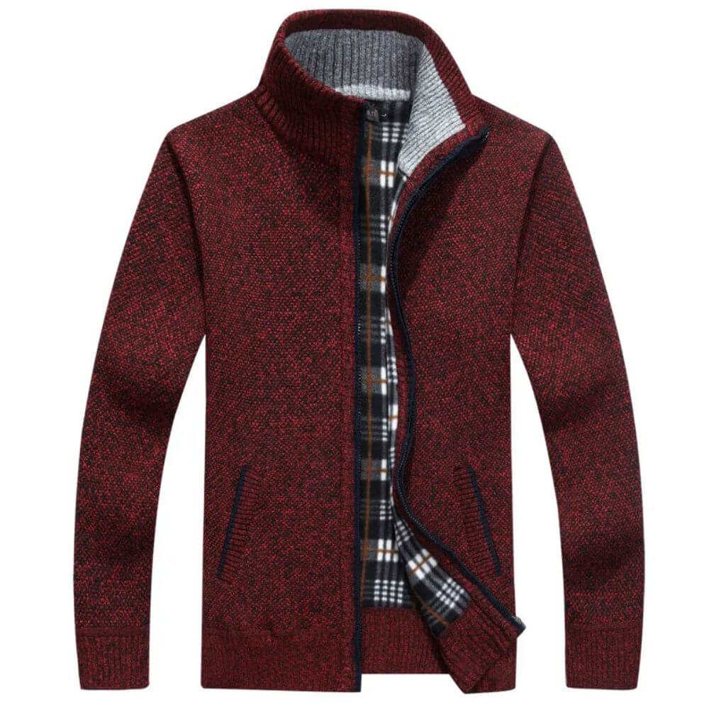 Cardigan de Malha Masculino