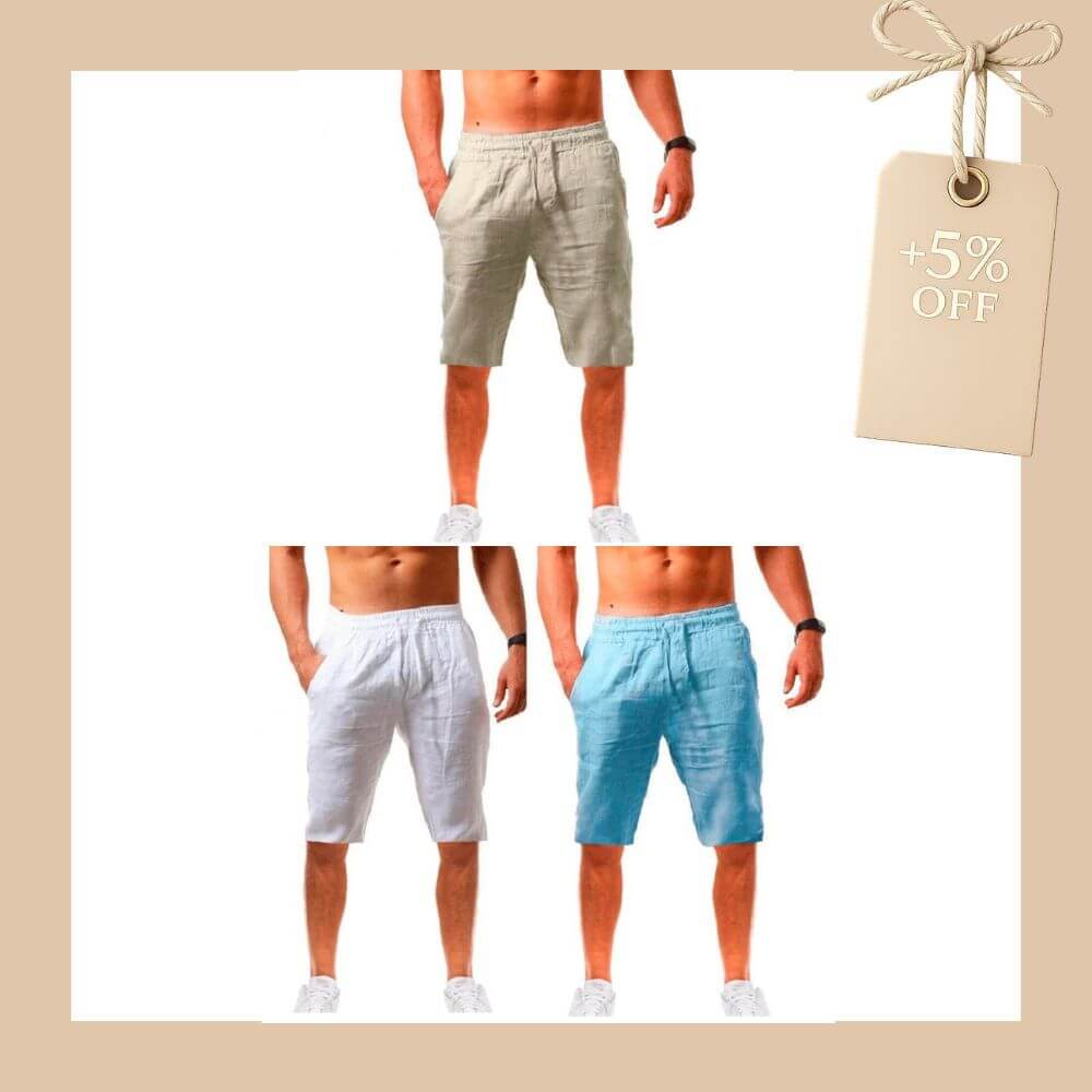 Bermuda Masculina em Linho Bertioga