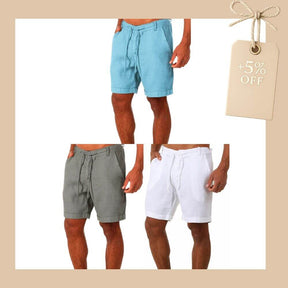 Bermuda Masculina Em Linho Canasvieiras