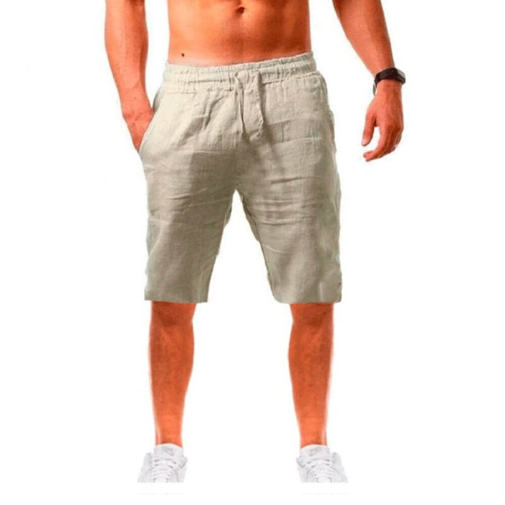 Bermuda Bertioga em Linho Masculina