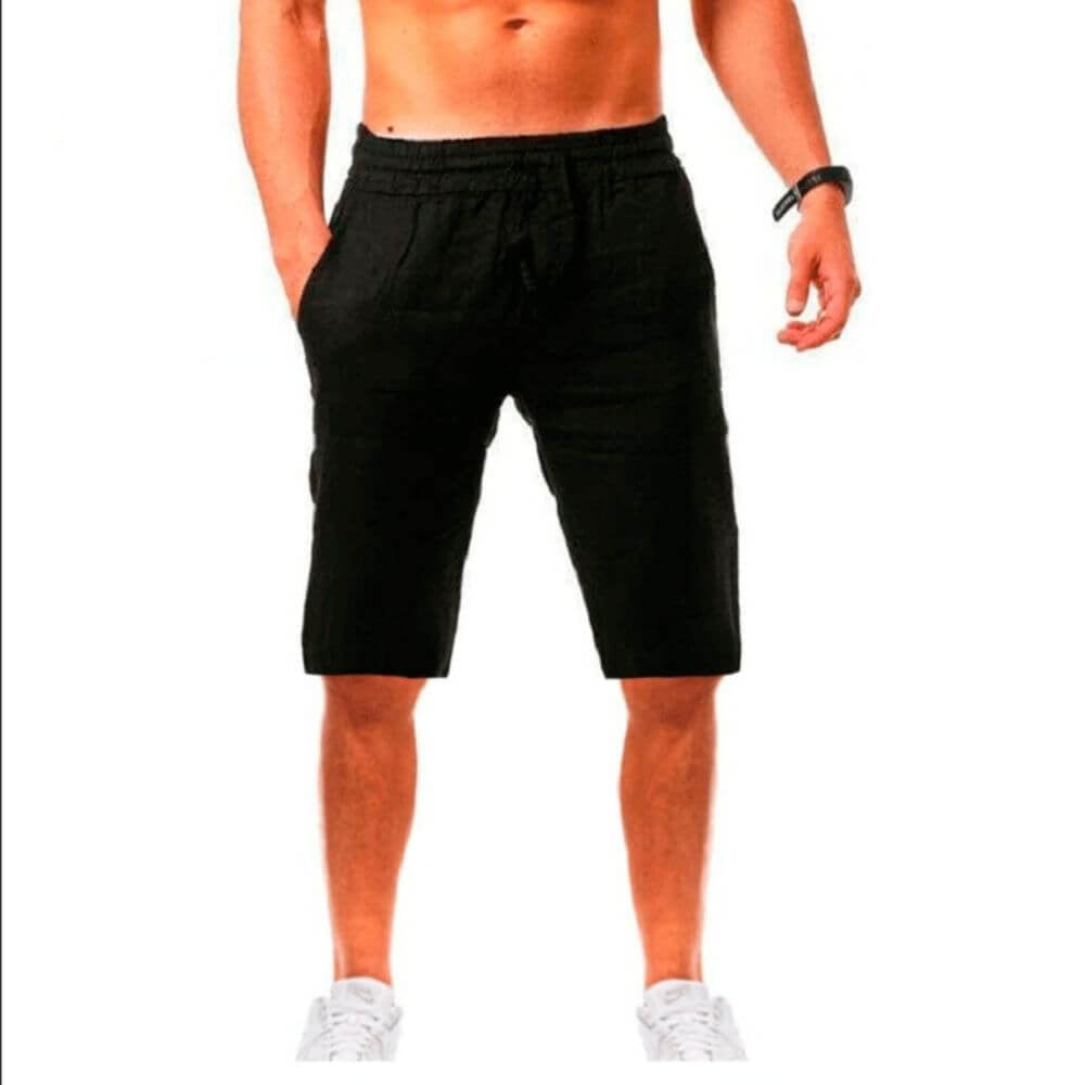 Bermuda Bertioga em Linho Masculina