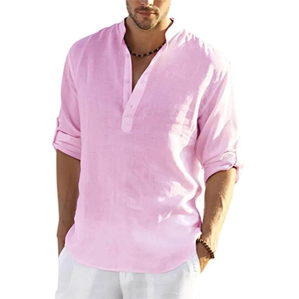 Camisa Copacabana em Linho Masculina