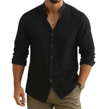 Camisa Masculina em Linho Jurerê