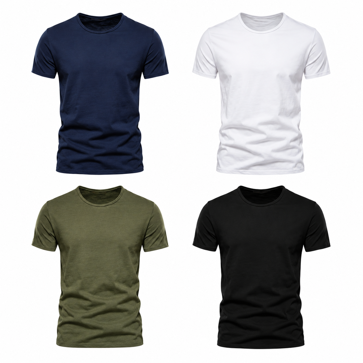 Camiseta Masculina Manga Curta em Algodão Fortaleza