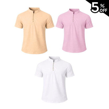 Camisa Masculina em Linho Maragogi