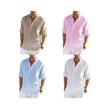 Camisa Masculina em Linho Copacabana