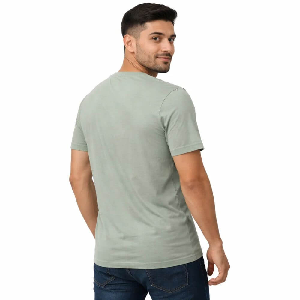 Camiseta Masculina Casual de Algodão Marbella