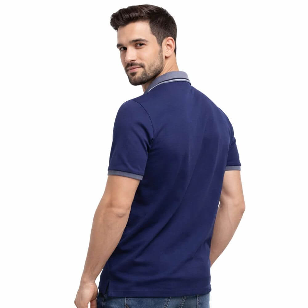 Camisa Polo Masculina Slim Refinada St. Moritz