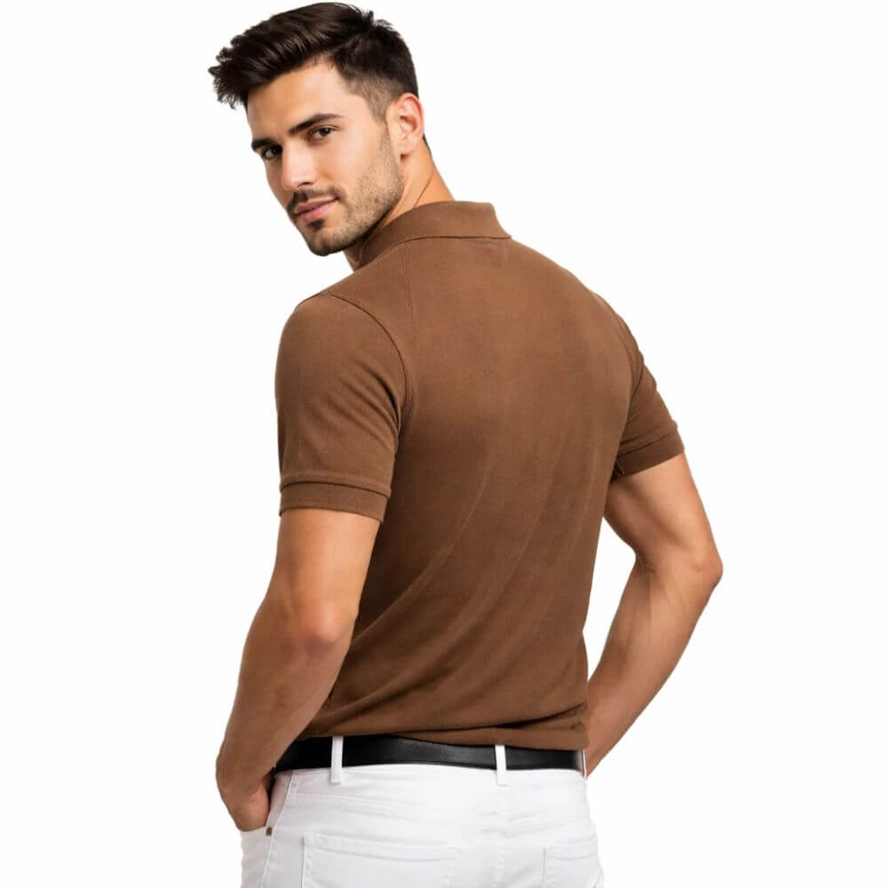 Camisa Polo Masculina Casual Listrada Perast