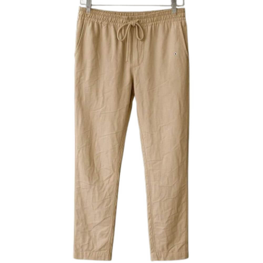Calça Casual em Linho e Viscose Masculina - Macia e Leve