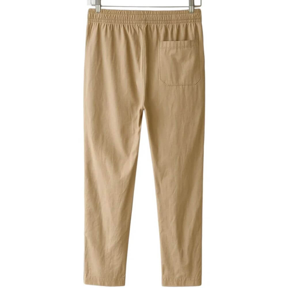 Calça Casual em Linho e Viscose Masculina - Macia e Leve