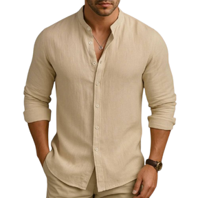 Camisa Masculina em Linho Jurerê