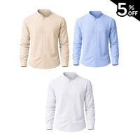 Kit Cáqui + Branca + Azul (5% OFF)