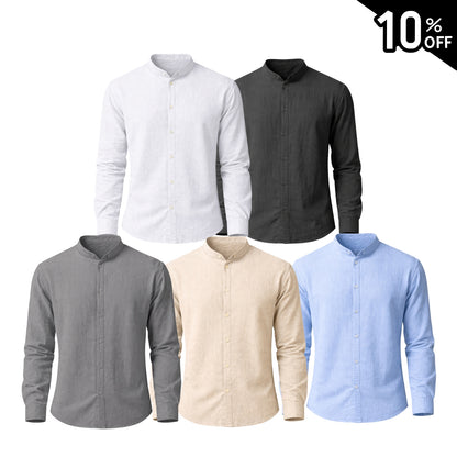 Camisa Masculina em Linho Jurerê