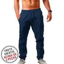 Calça Masculina em Linho Casual