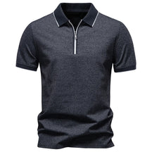 Camisa Polo Masculina com Ziper Confort Svalbard