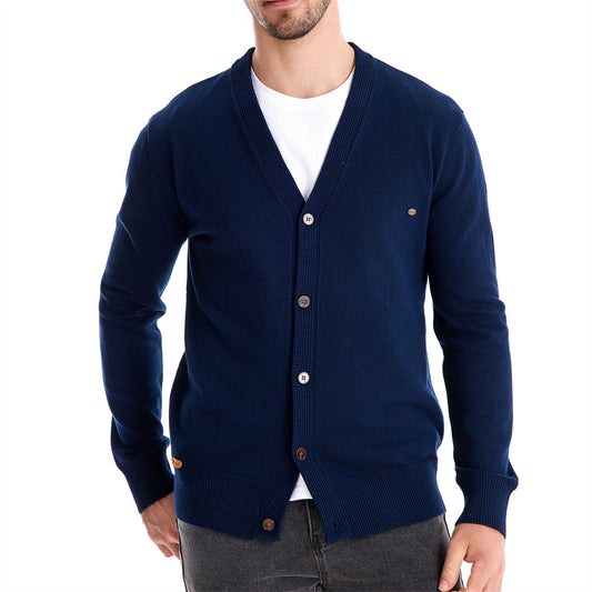 Cardigan Masculino Gola V Mendoza