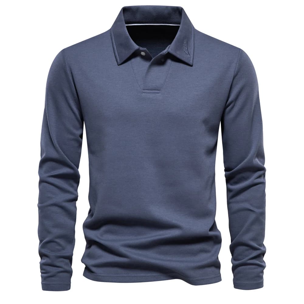Camisa Polo Masculina Bordada Milano