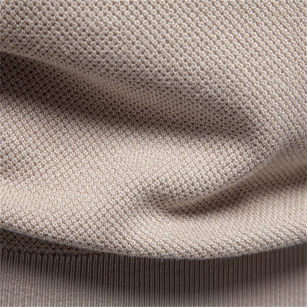 Camiseta Masculina Casual de Seda Nice