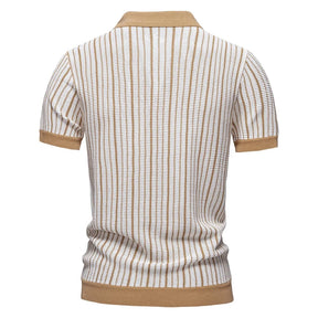 Camisa Polo Masculina Abotoada - Botões Frontais