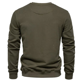 Moletom Masculino Liso Gola Redonda Berlim