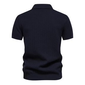 Camisa Polo Masculina em Alto-Relevo