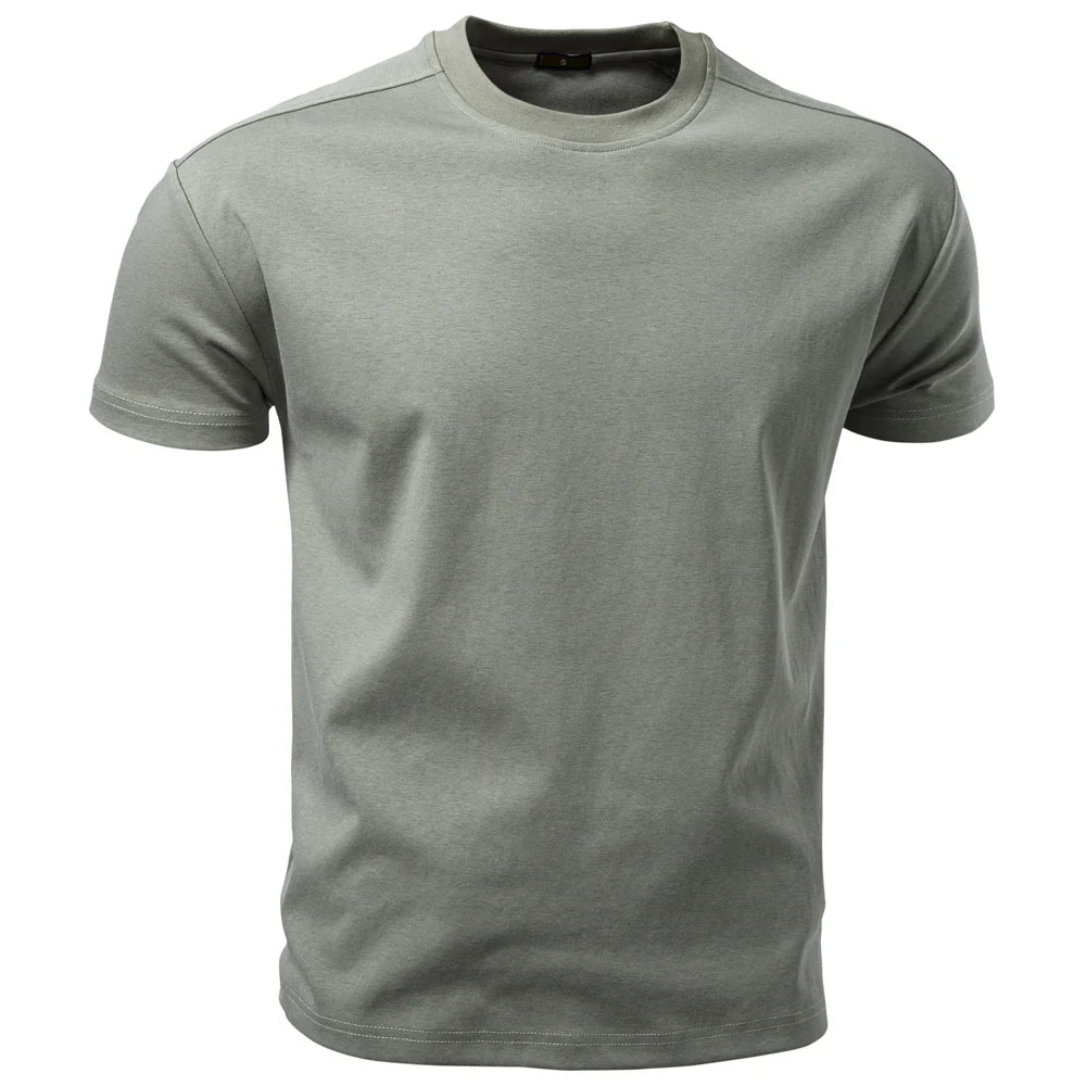 Camiseta Masculina Casual de Algodão Marbella