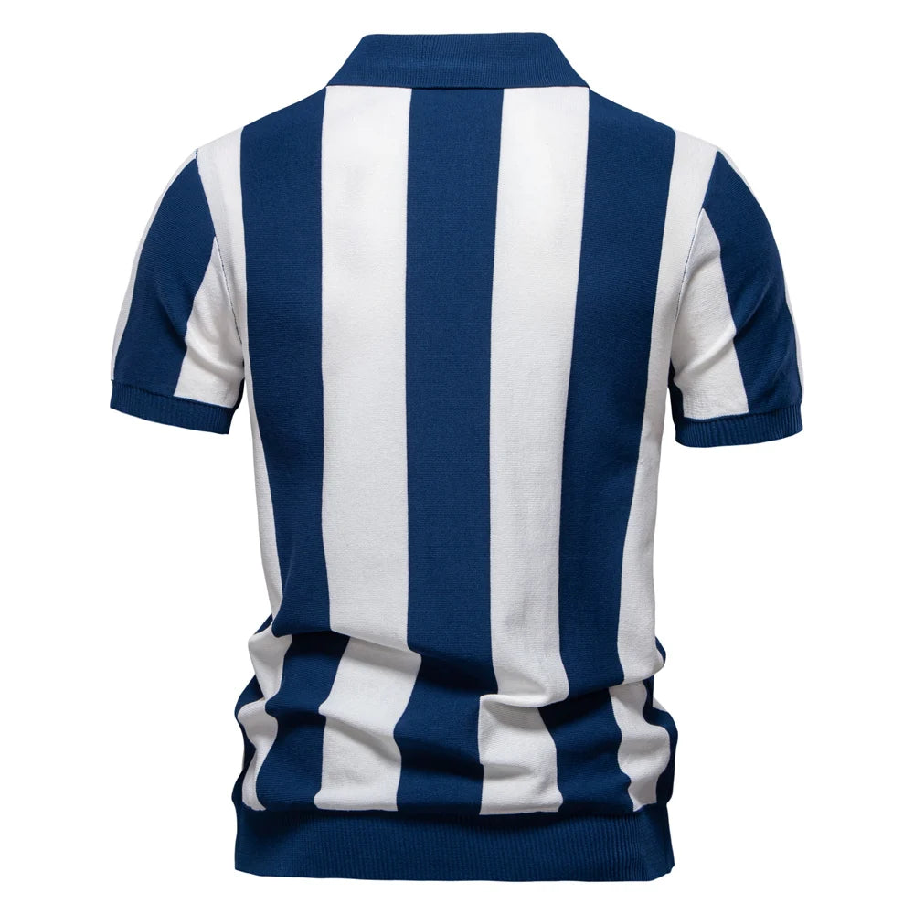 Camisa Polo Masculina Listrada Riviera