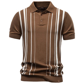 Camisa Polo Masculina Casual Listrada Perast