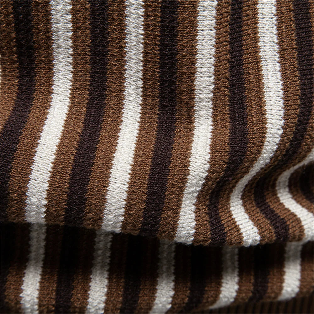 Camisa Polo Masculina Listrada Cortina