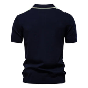 Camisa Polo Masculina Listrada - Retrô