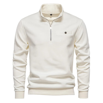 Moletom Masculino Meio Zíper Queenstown
