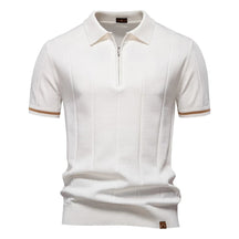 Camisa Polo Masculina Clássica - com Zíper