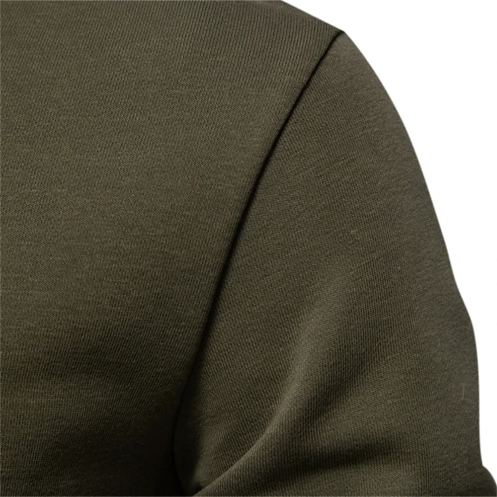 Moletom Masculino Liso Gola Redonda Berlim